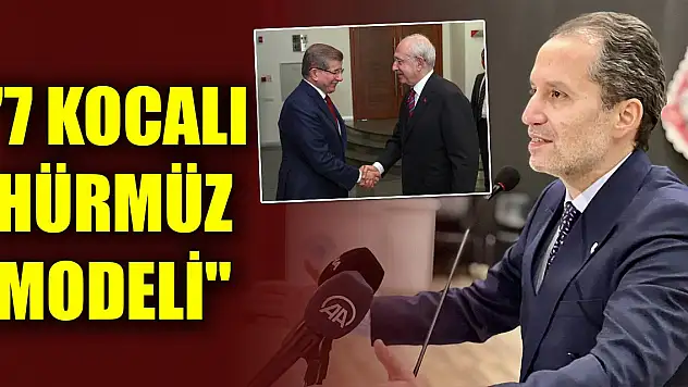 Fatih Erbakan'dan Davutoğlu'na: 'Tek adam rejiminden şikayet ediyorsun, götürmek istediğin nokta 7 kocalı Hürmüz modeli'