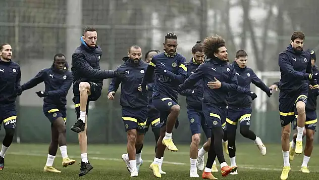 Fenerbahçe taktik çalıştı