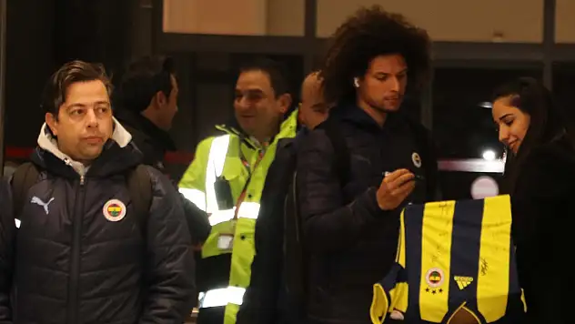 Fenerbahçe kafilesi Gaziantep'e geldi