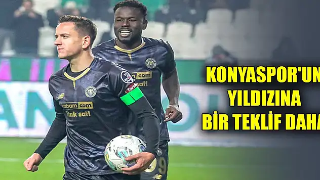 Konyaspor'un yıldızına Burnley'den sonra bir teklif de Beşiktaş'tan