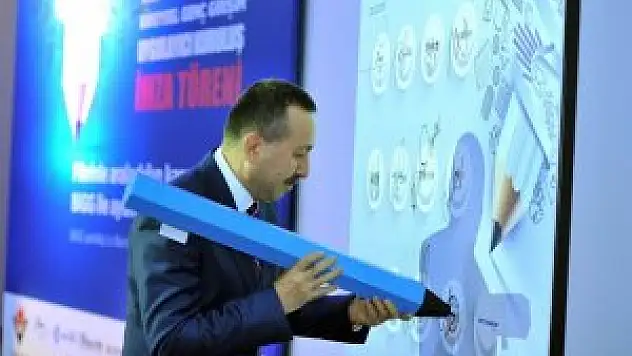 Gökbel, TÜBİTAK'ta programa katıldı