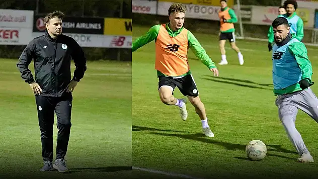 Konyaspor'da Aleksandar Stanojevic ile ilk antrenman