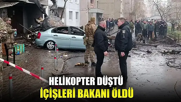 Helikopter düştü: İçişleri Bakanı ve yardımcısı öldü