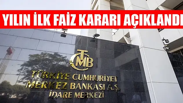 TCMB faiz kararını açıkladı