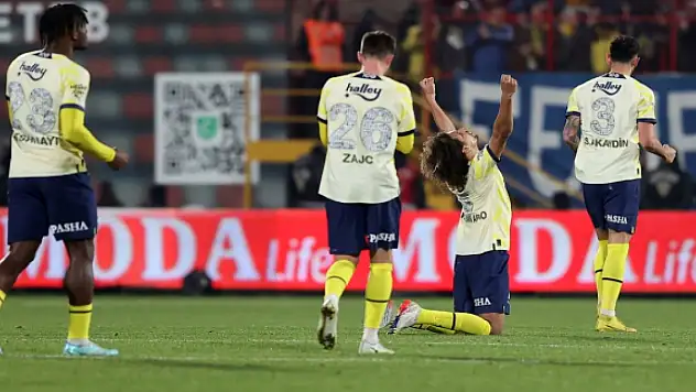 Kritik maçta kazanan Fenerbahçe