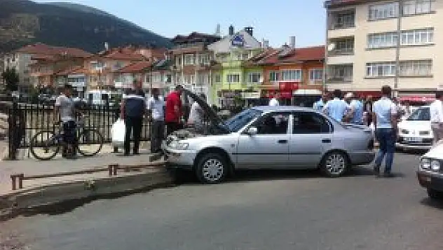 Akşehir'de kaza: 2 yaralı