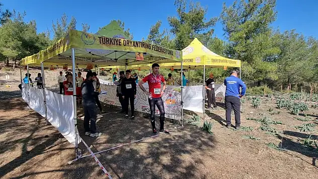 Türkiye Oryantiring Şampiyonası Şehitleri Anma 2. kademe yarışı tamamlandı