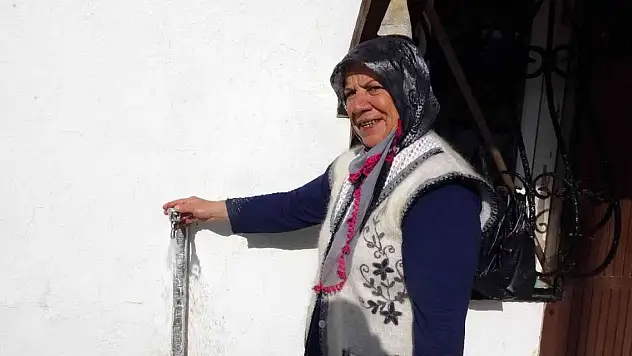 43 yıldır hasret yaşadığı suya kavuştu, çocuklar gibi sevindi