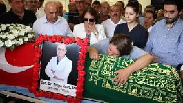 Boğulan doktora hüzünlü veda