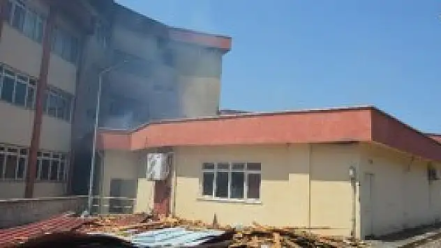 Onsekiz Mart Üniversitesi'nde yangın