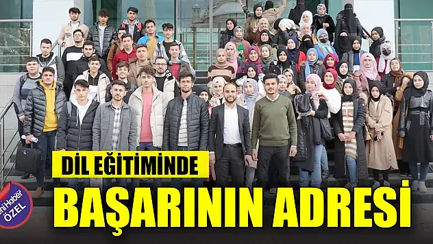 Dil eğitiminde başarının adresi