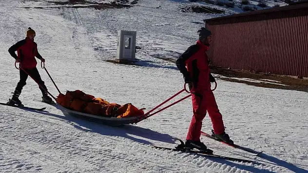 1900 rakımlı yaylada nefes kesen tatbikat