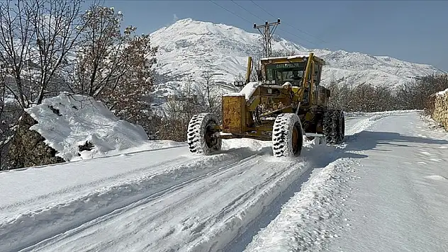 Hakkari'de kardan kapanan 43 yerleşim biriminin yolu açıldı