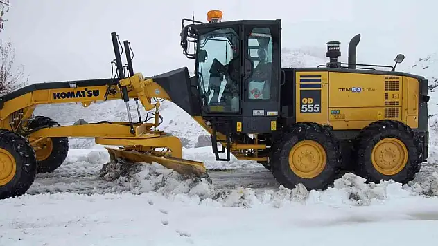Adıyaman'da 105 köy, 176 mezra yolu kapandı