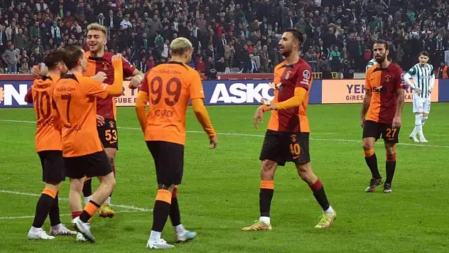 Galatasaray seriyi Giresun'da 10 maça çıkardı