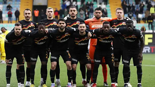 Kayserispor ligde 9. galibiyetini aldı