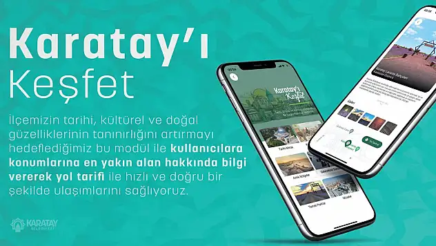'Yanıbaşımda Karatay' mobil uygulaması yayında