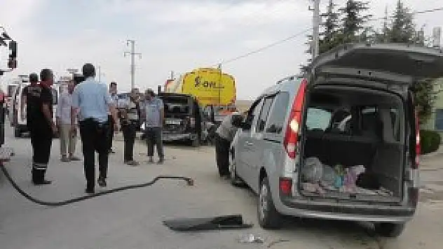 3 araç karıştı! 4 yaralı