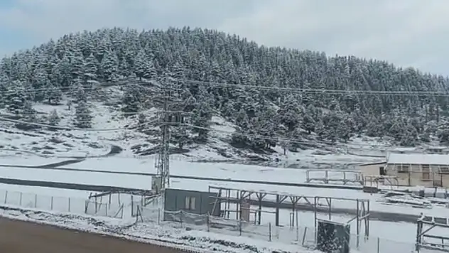 Adana'ya kış geldi, karla mücadele başladı