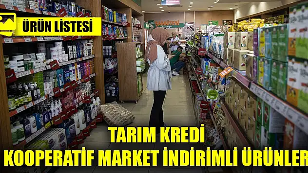 Tarım Kredi Kooperatif Market indirimli ürünler (1-14 Şubat 2023)