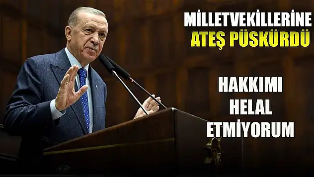 Cumhurbaşkanı Erdoğan'dan milletvekillerine: Aldığınız maaşlar haramdır!