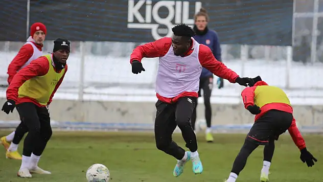 Sivasspor, Beşiktaş maçının hazırlıklarına başladı