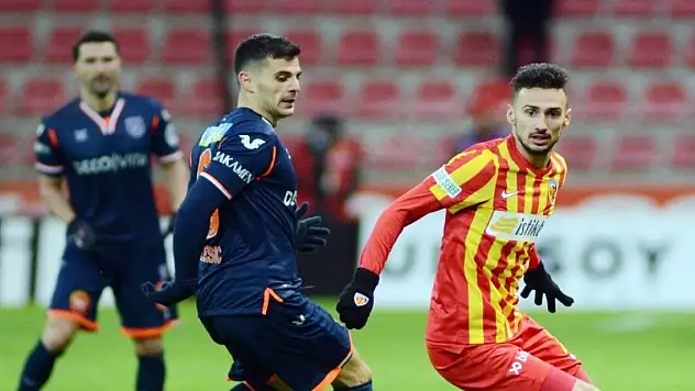 Kayserispor ile Başakşehir 28. kez karşılaşacak