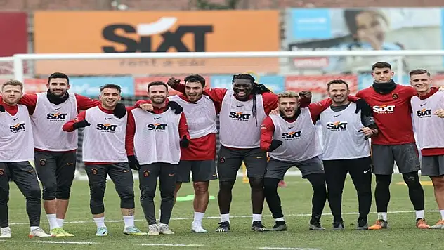 Galatasaray, Trabzonspor maçı hazırlıklarına başladı