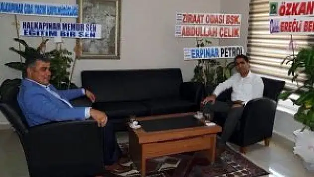 Başkan Özgüven'den Kaymakam Çetinbaş'a ziyaret