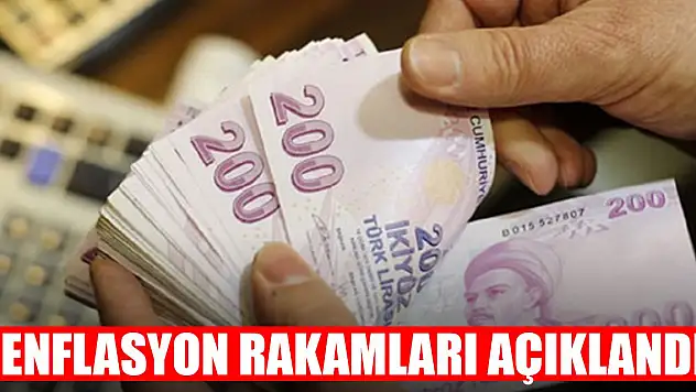 Ocak ayı enflasyon rakamları açıklandı