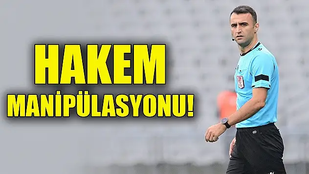 Konyaspor maçı hakemine baskı
