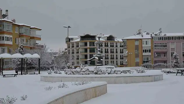 Karaman beyaza büründü