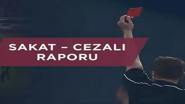 Konyaspor ve Fenerbahçe'de oynamayacak futbolcular