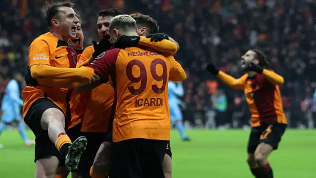 Dev maçta kazanan Galatasaray