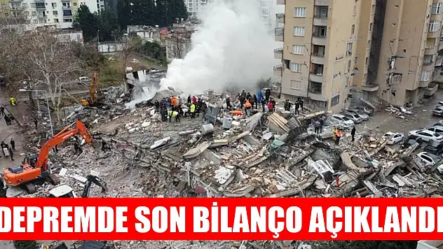 Depremde son bilanço açıklandı! 284 can kaybı, 2323 yaralı