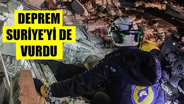 Suriye'de depremde en az 427 kişi öldü, yüzlerce kişi yaralandı