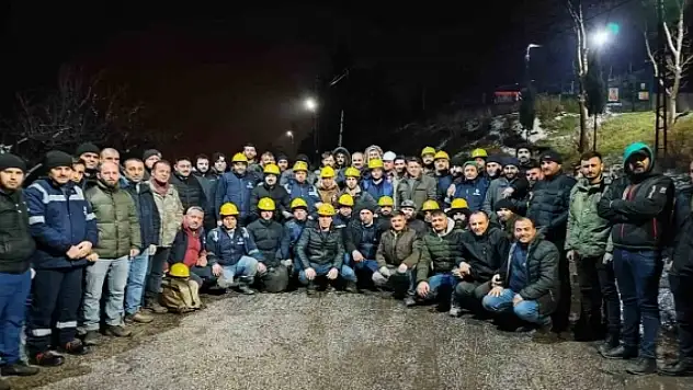 Amasyalı madenciler deprem bölgesine gidiyor