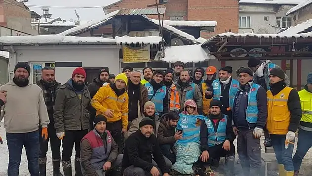 Gönüllüler, hayat kurtarıyor