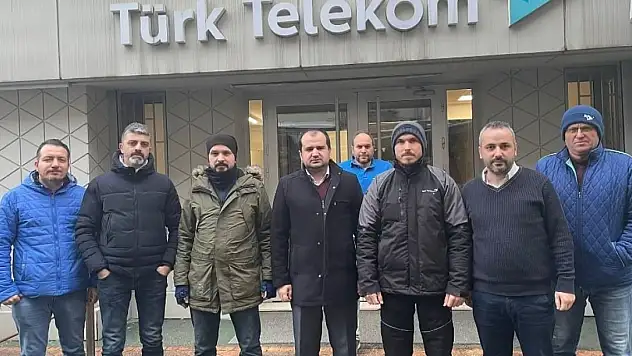 Telefon ve internet hatlarını onarmak için Sakarya'dan yola çıktılar