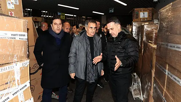 Şenol Güneş: Depremzedeler için elimizden ne geliyorsa yapacağız