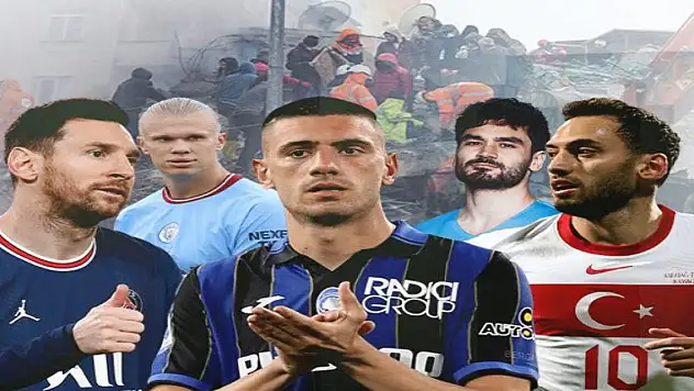 Yıldızlar deprem kampanyasında