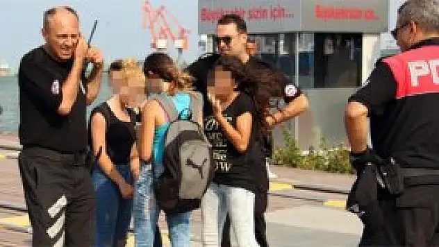 Kızların para kavgası karakolda bitti