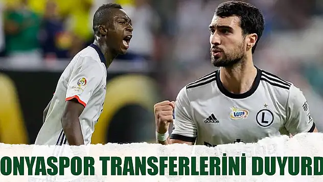 Konyaspor transferlerini duyurdu