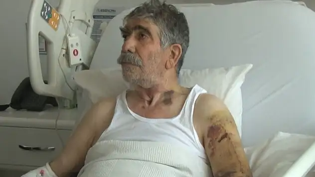 9 aylık hamile eşini balkondan atarak kurtardı