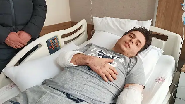 Ailesinden geriye bir tek o kaldı: Sol kolunu kaybeden Alperen'den sevindiren haber