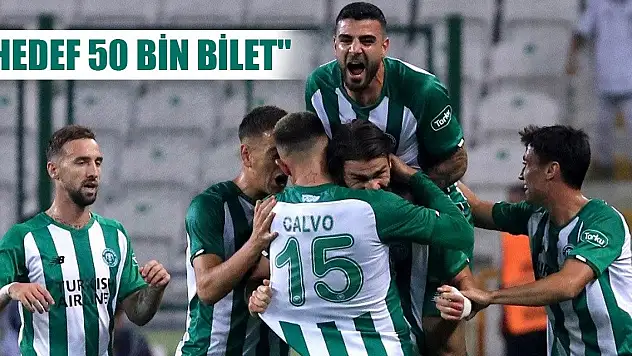 Konyaspor Başkanı Özgökçen hedef verdi
