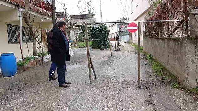 Girişi  olup çıkışı olmayan sokak!