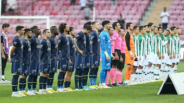 Konyaspor'u ağırlayacak Fenerbahçe'de tek cezalı