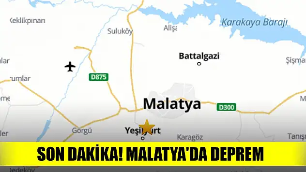 Son Dakika! Malatya'da deprem! Yıkılan binalar var