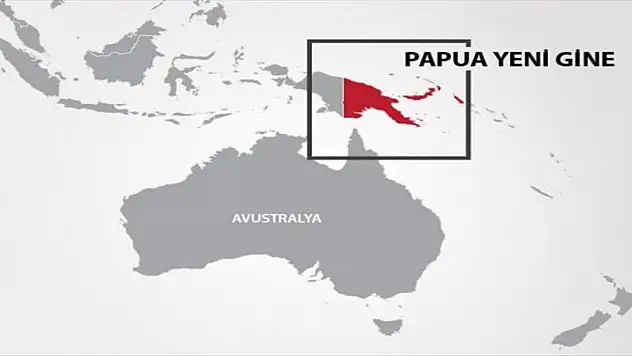 Papua Yeni Gine'de 6,5 büyüklüğünde deprem